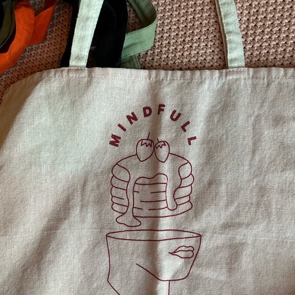 Supré Mindful Pink Tote Bag - Picture 6 of 6